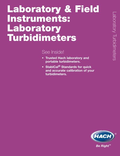 Laboratory & Field Instruments: Meters & Probes - ECA Service