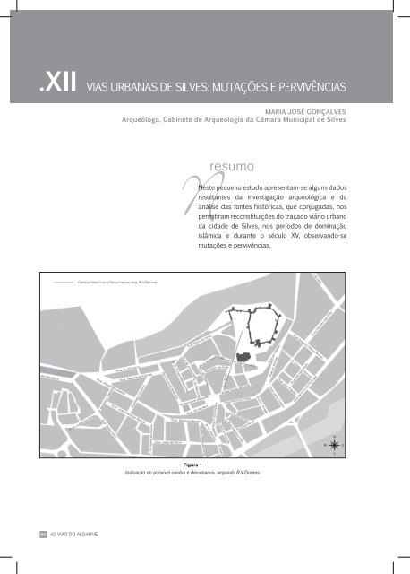 ACTAS DAS I JORNADAS as vias do Algarve da ... - CalÃ§adinha