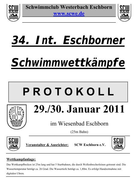 SCW Eschborn ev Wettkampfanlage - ESSC