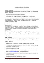 LoveTEFL courses: Terms and Conditions 1. Course Requirements ...