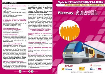 Flexway - TER SNCF