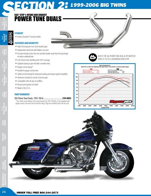 SECTION 2: 1999-2006 BIG TWINS - S&S Cycle