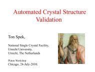 Automated Crystal Structure Validation - National Single Crystal X ...