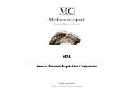 Spac - special purpose acquisition corporation - Team - Methorios ...