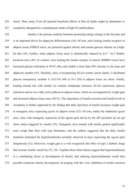 The obesogenic effects of polyunsaturated fatty acids are dependent ...