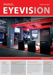 EYEVISION Issue II 01/2011 - Eyevis Gmbh