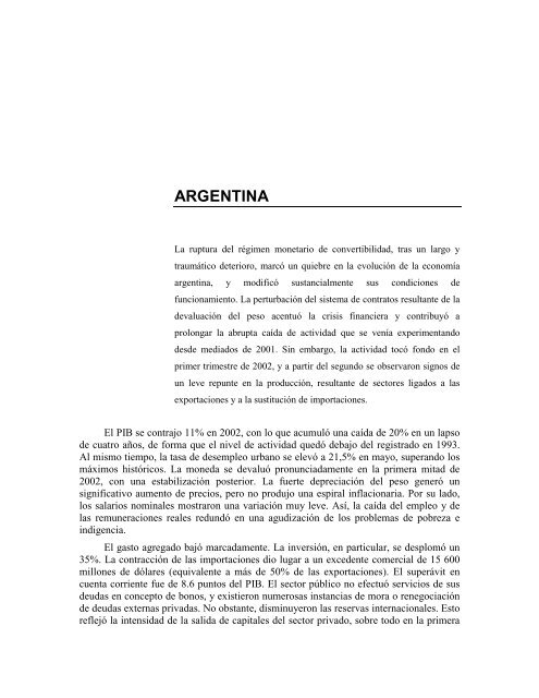 alance preliminar de las economías de América Latina y el Caribe ...