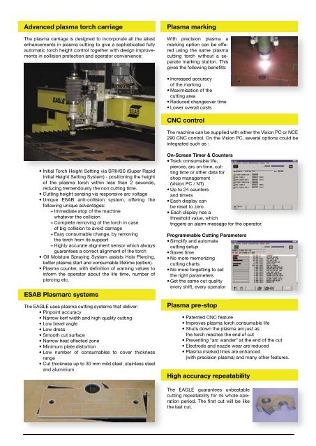 ESAB CUTTING SYSTEMS Productivity, Simplicity and ... - imosdg.ro