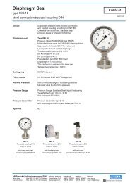 Diaphragm Seal - sini.se