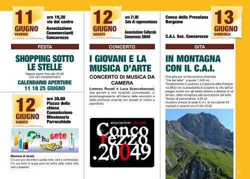 Scarica il Programma completo degli eventi - Provincia di Monza e ...