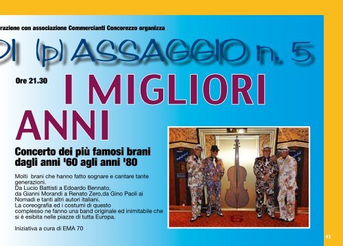 Scarica il Programma completo degli eventi - Provincia di Monza e ...