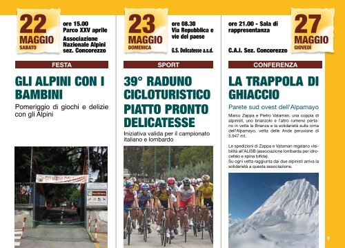 Scarica il Programma completo degli eventi - Provincia di Monza e ...