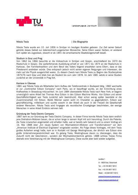 Tesla's Kurz-Biographie.pdf - Tesla Society Switzerland