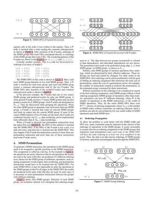 Generation of permutations for {SIMD} processors - Embedded ...