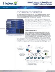 Network Services for Alcatel-Lucent VitalQIPÂ® Software Package