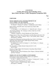 CONTENTS (Volume 109, Science and Technology Series ... - Univelt