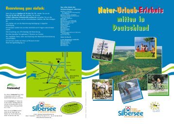 Download Prospekt (pdf) - Ferienwohnpark Silbersee