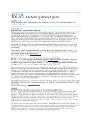 Global Regulatory Update - ISDA