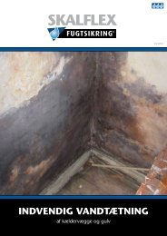 LÃ¦s mere om indvendig vandtÃ¦tning af kÃ¦lder og gulv - Skalflex