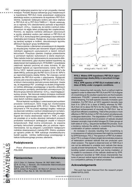 69-72 - Polskie Stowarzyszenie BiomateriaÅÃ³w