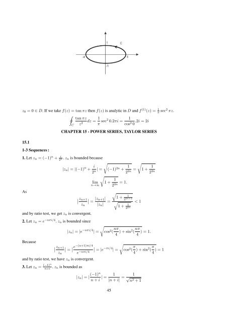 MCS 351 ENGINEERING MATHEMATICS SOLUTION OF ...