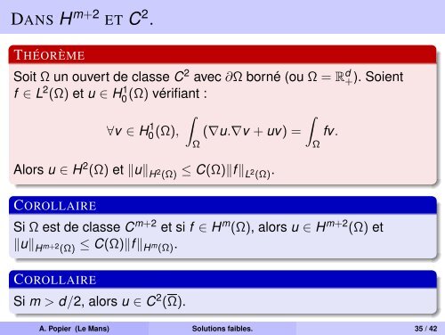 Espaces de Sobolev, Formulation variationnelle des EDP.