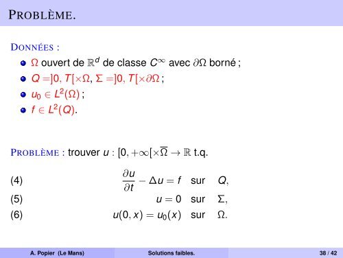 Espaces de Sobolev, Formulation variationnelle des EDP.