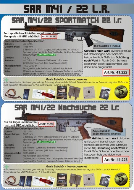 Art.Nr. 41.113 - Schwaben Arms GmbH