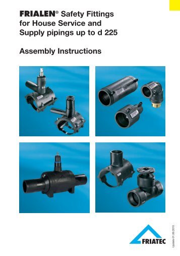 FRIALEN® Safety Fittings for House Service and Supply ... - Friatec