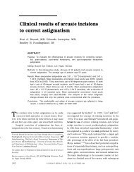 Clinical results of arcuate incisions to correct astigmatism - Buzard.info