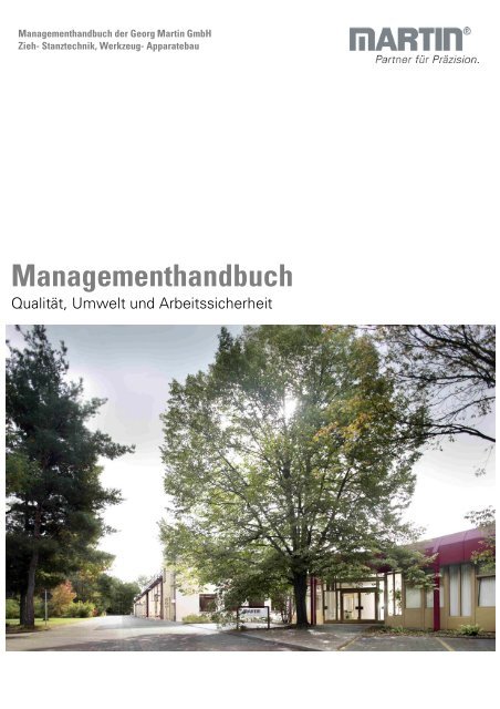 Managementhandbuch - Georg Martin GmbH
