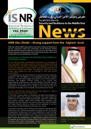 ISNR Abu Dhabi â Strong support from the highest level