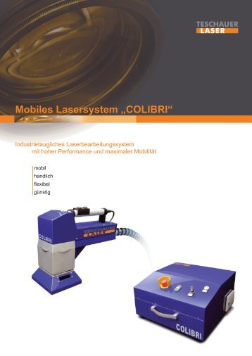 Mobiles Lasersystem âCOLIBRIâ