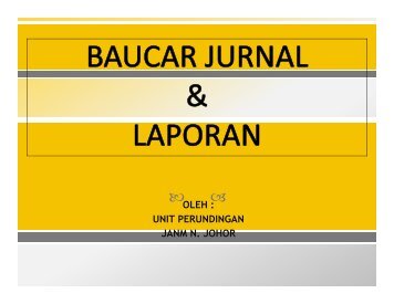 baucar jurnal & laporan