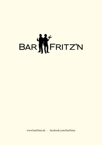 Bar Fritz'n - eure gemütliche Cocktailbar im Herzen von Potsdam