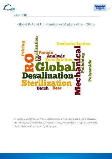 Global RO and UF Membranes Market (2014 – 2020) 