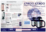 Product Brochure - New England Laser & Transit Company