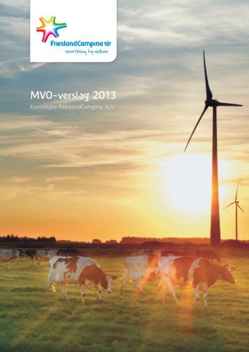 FrieslandCampina MVO-verslag 2013
