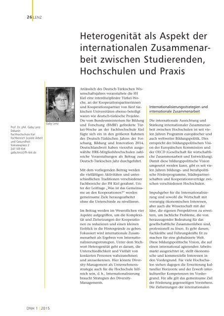 Die Neue Hochschule Heft 1/2015