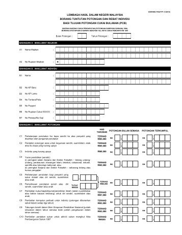 Borang PCB TP1 2010 - Kalkulator PCB Lembaga Hasil Dalam Negeri