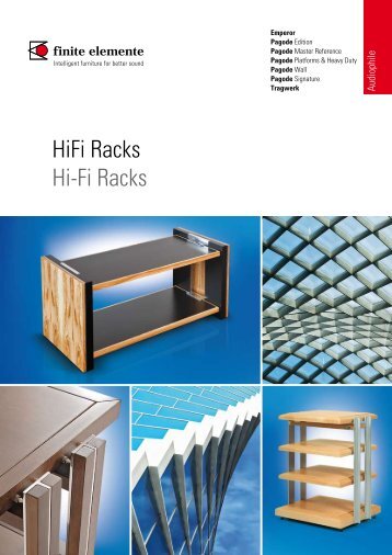 HiFi Racks Hi-Fi Racks - Finite Elemente