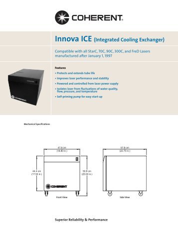 Innova ICE (Integrated Cooling Exchanger) - Coherent