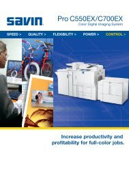 Download Brochure - Savin