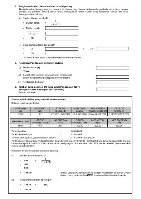 Nota Penerangan BE 2008 - Lembaga Hasil Dalam Negeri