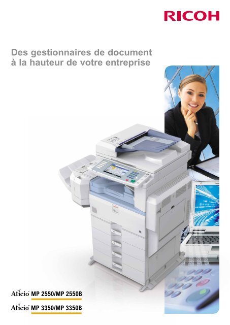 RICOH Aficio 2550 - 3350.pdf - Location Entretien Photocopieur