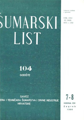 1 - Å umarski list