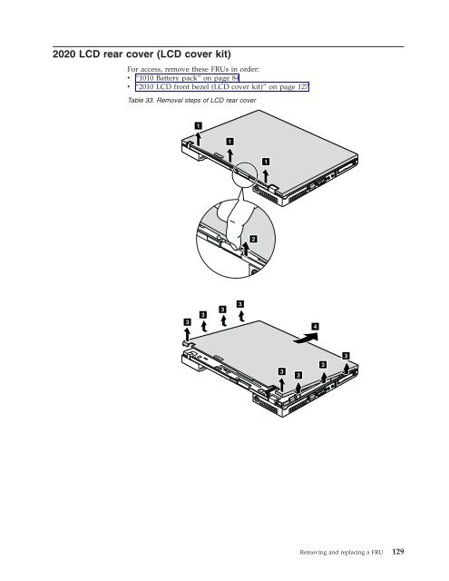 Thinkpad T500 and W500 Hardware Maintenance Manual - Lenovo