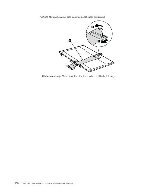 Thinkpad T500 and W500 Hardware Maintenance Manual - Lenovo