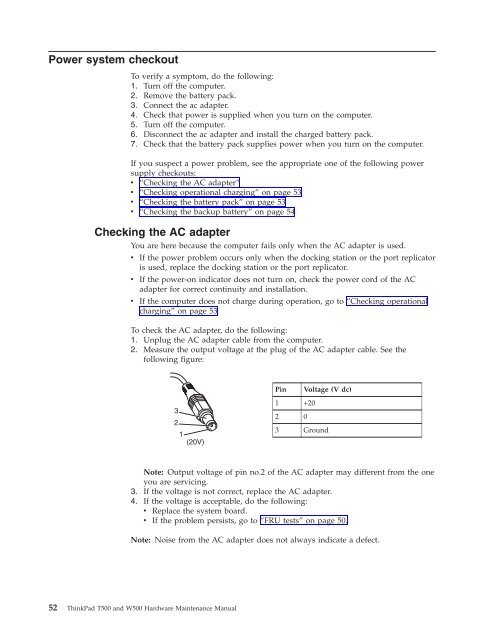 Thinkpad T500 and W500 Hardware Maintenance Manual - Lenovo