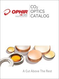 Ophir Optics Catalog (1645 Kb) - Ferret